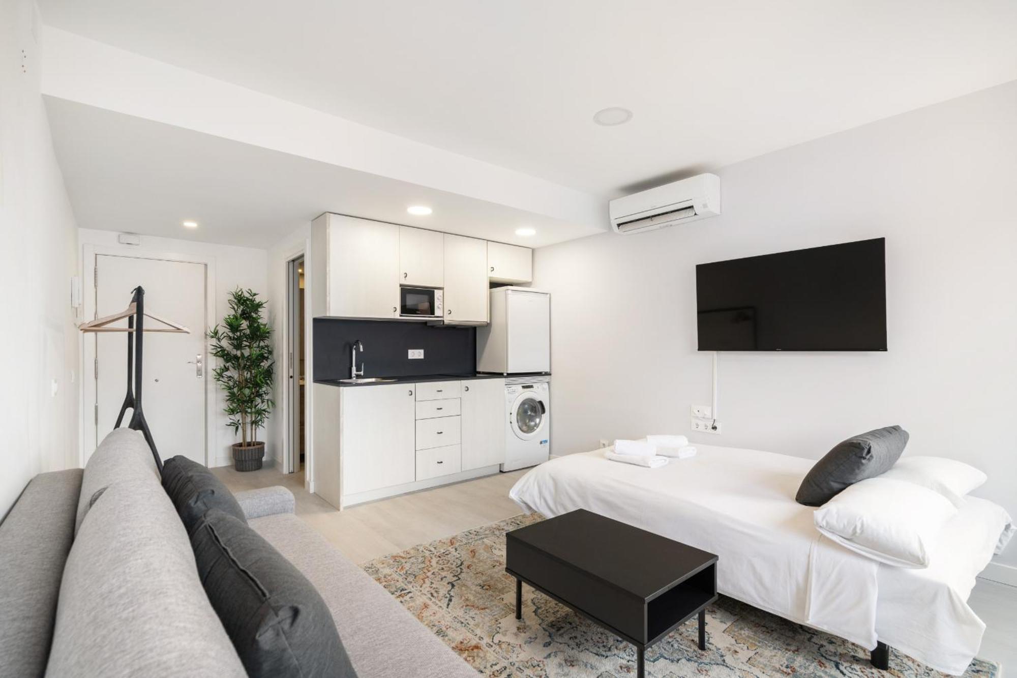 Madrid Riverside Studios Con Parking Incluido Alquiler Temporal Екстериор снимка