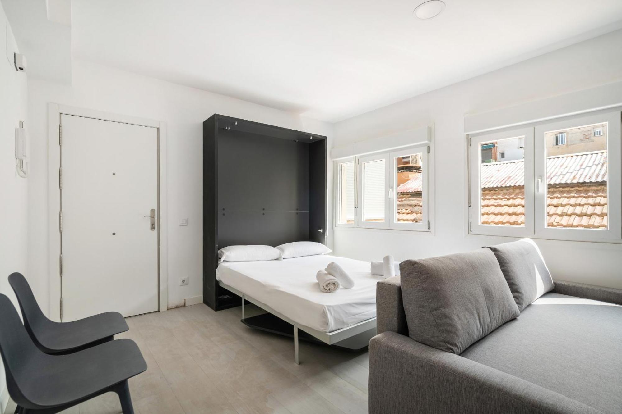 Madrid Riverside Studios Con Parking Incluido Alquiler Temporal Екстериор снимка