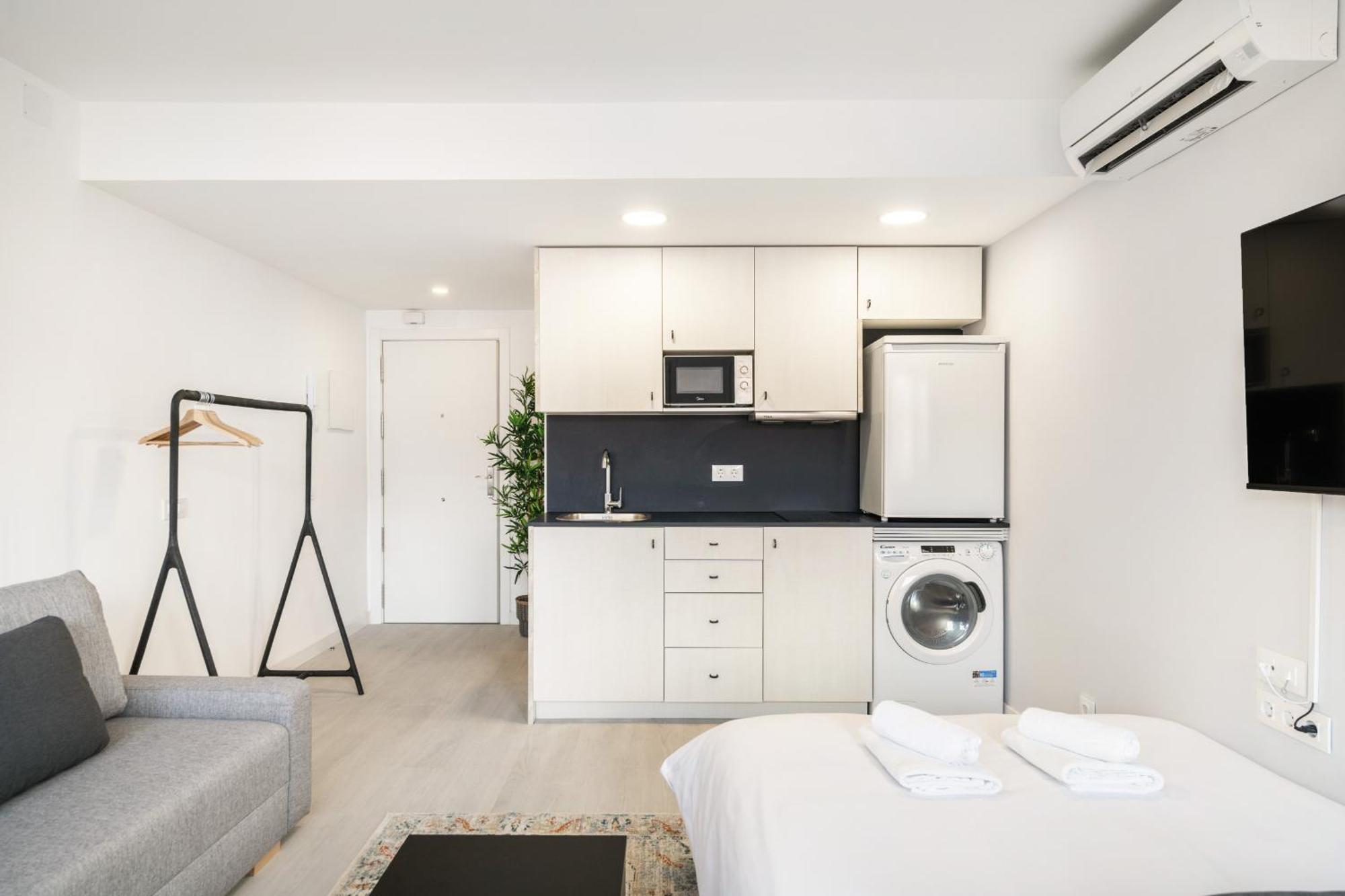 Madrid Riverside Studios Con Parking Incluido Alquiler Temporal Екстериор снимка