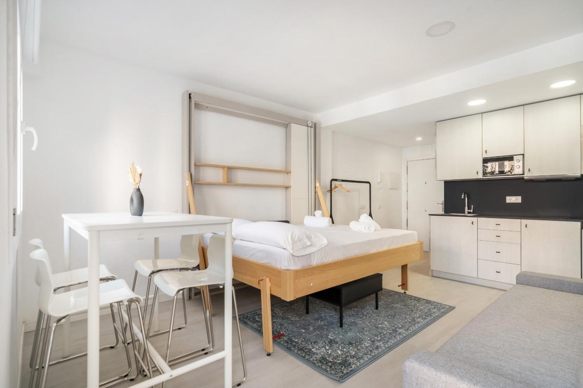 Madrid Riverside Studios Con Parking Incluido Alquiler Temporal Екстериор снимка