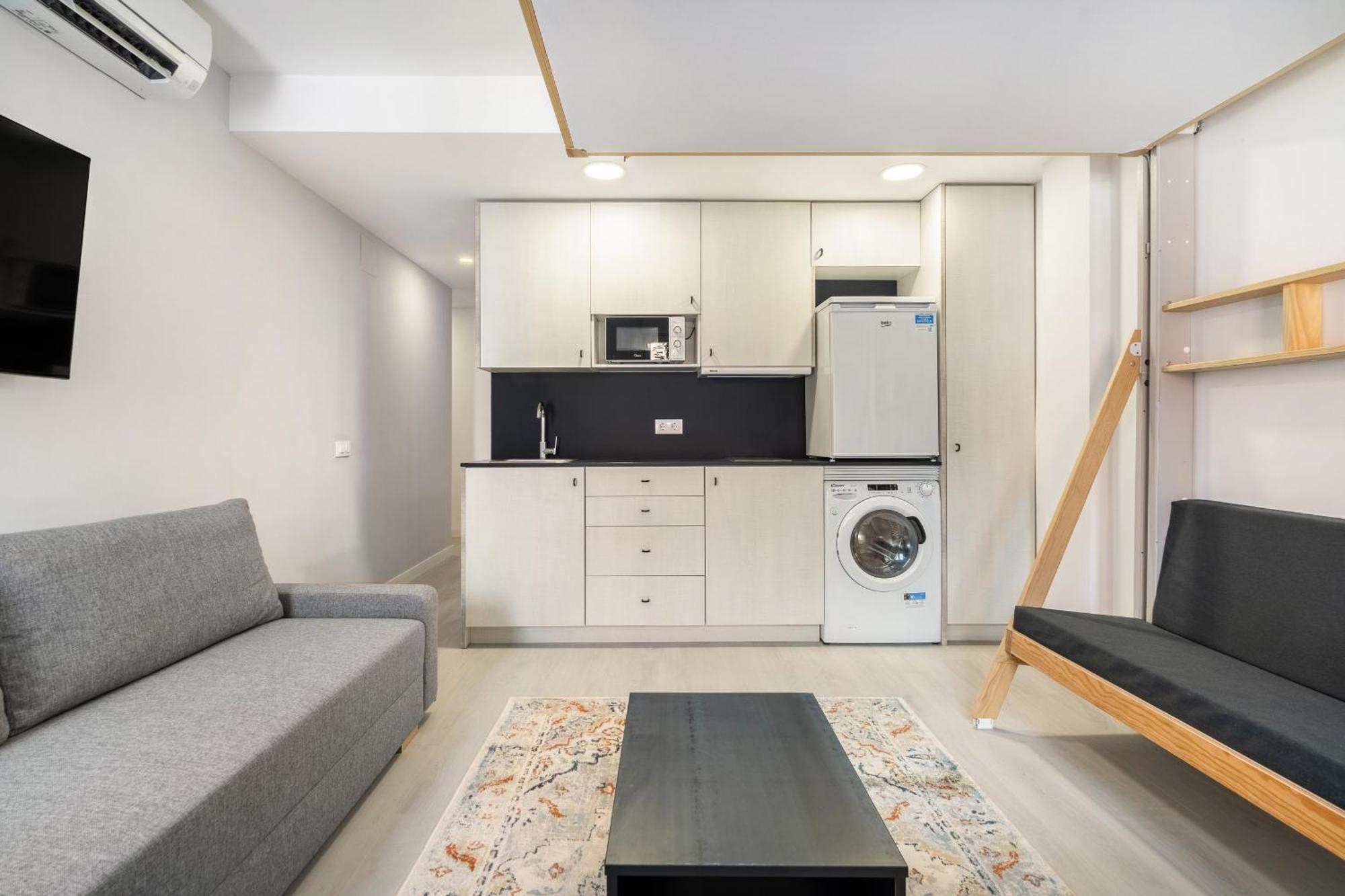 Madrid Riverside Studios Con Parking Incluido Alquiler Temporal Екстериор снимка