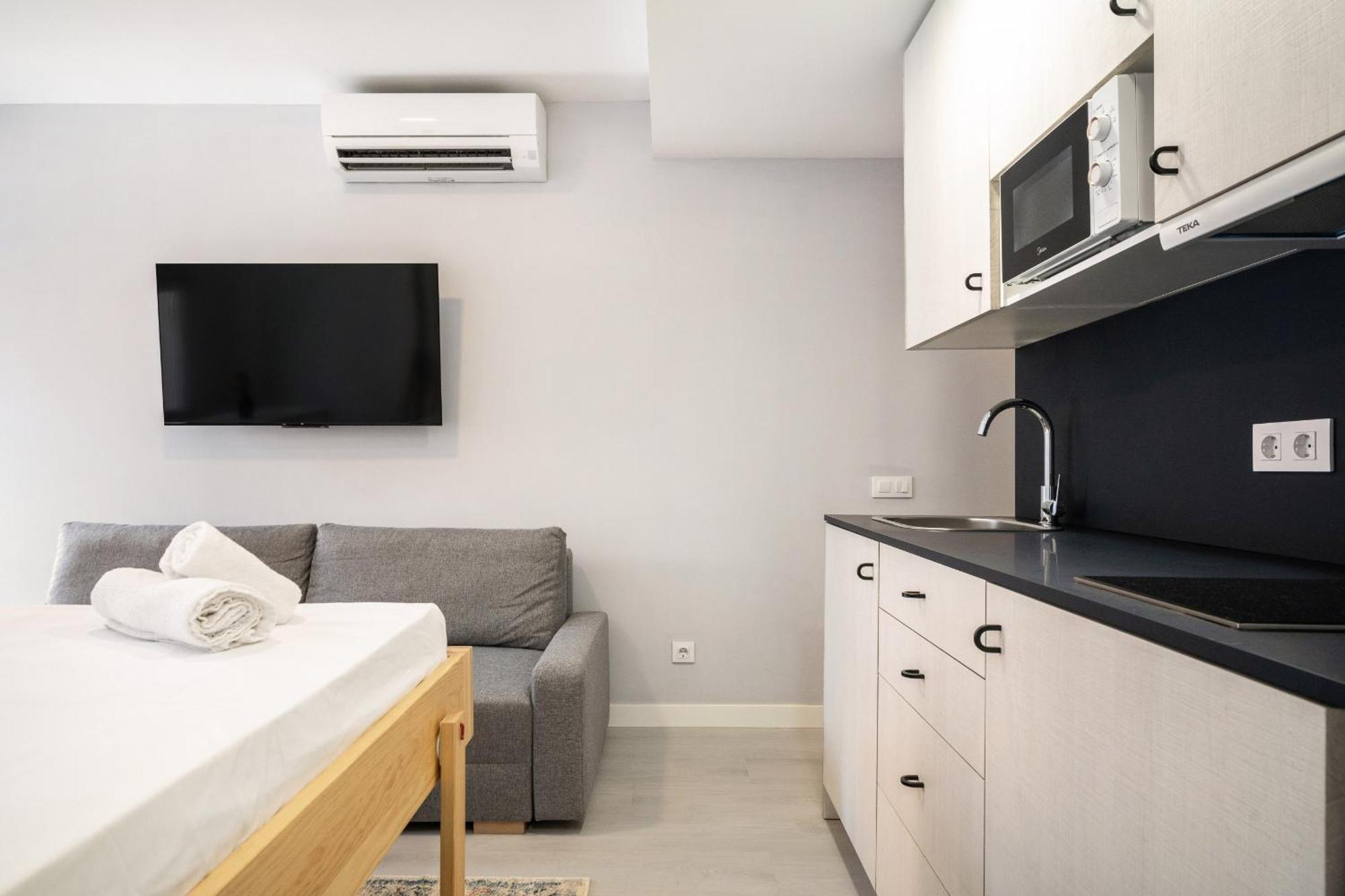 Madrid Riverside Studios Con Parking Incluido Alquiler Temporal Екстериор снимка